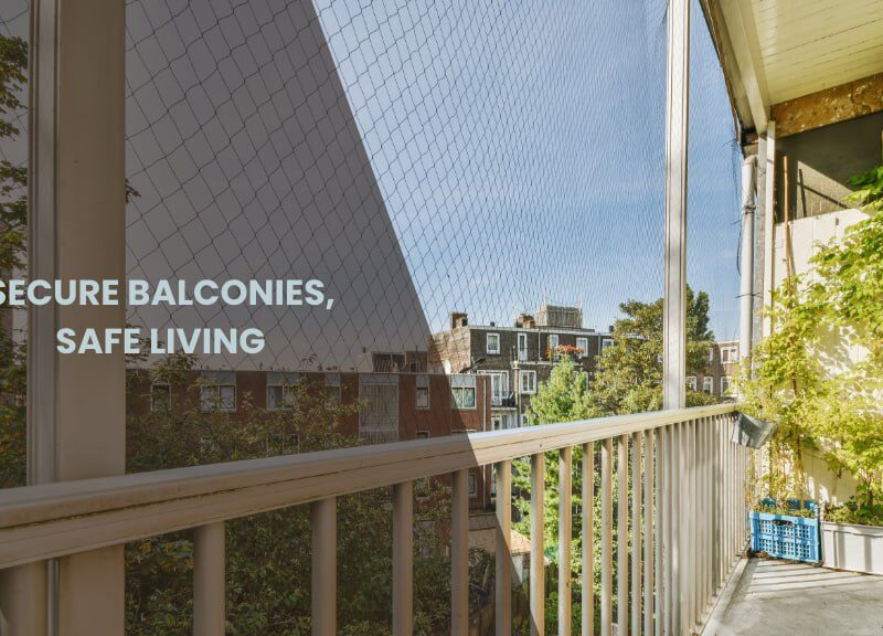 Balcony safety nets